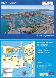 Plaquette du port de plaisance | Frontignan