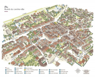 Plan de ville | Mireval
