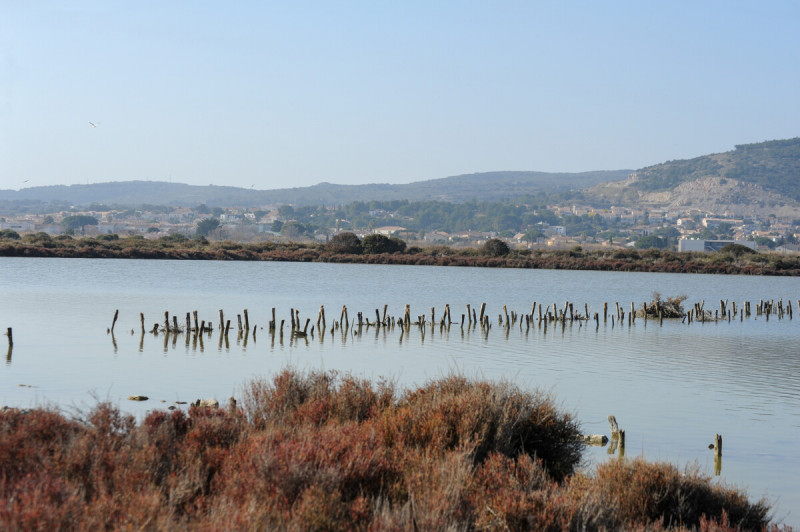 Las antiguas salinas de Frontignan