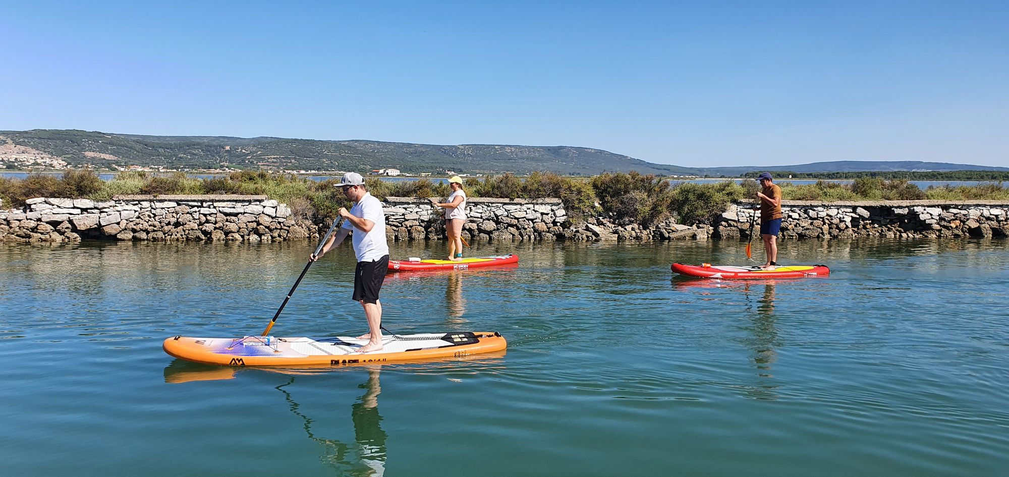 Balade Paddle à Frontignan