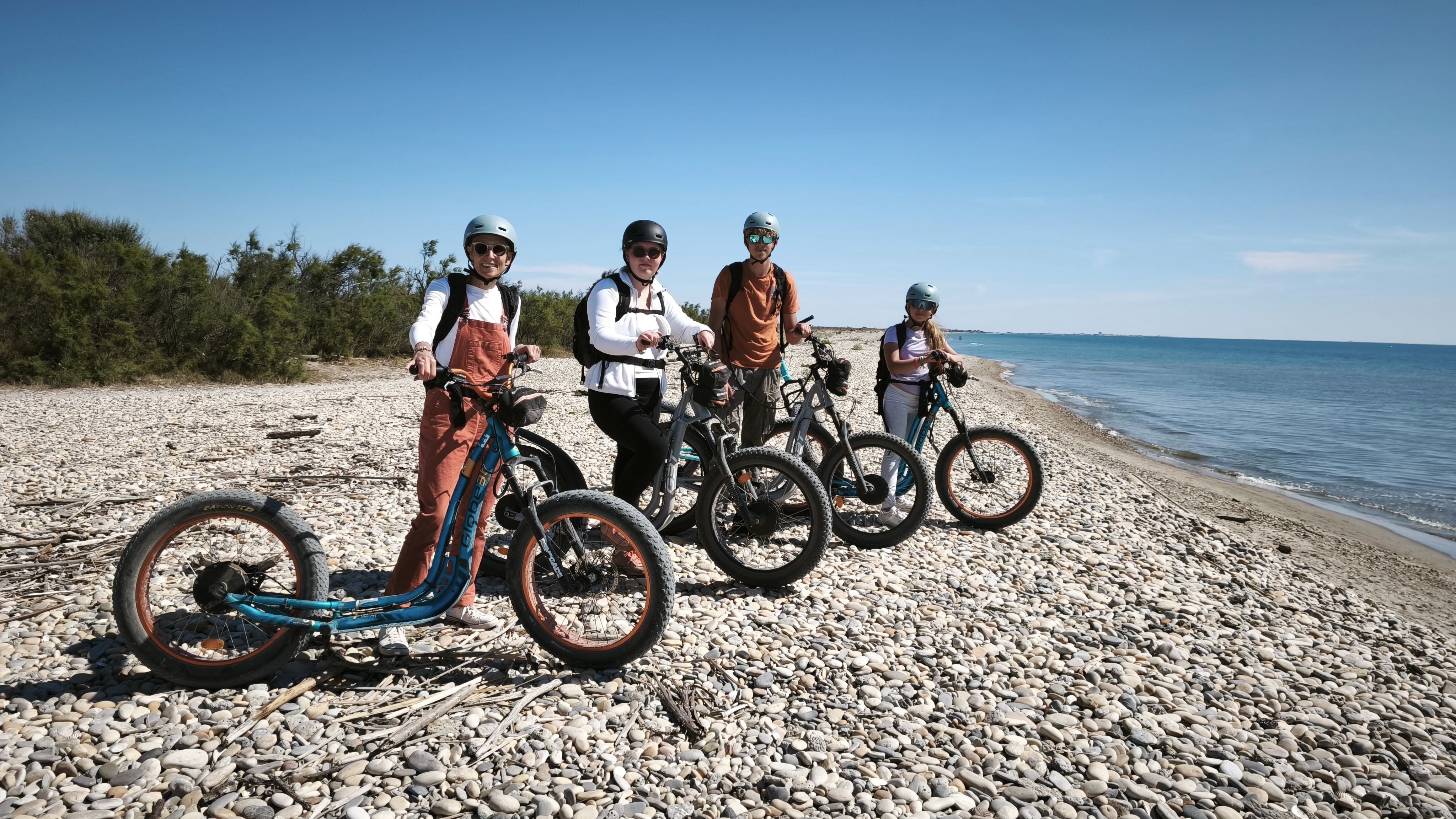 Balade Trottinette à Vic la Gardiole
