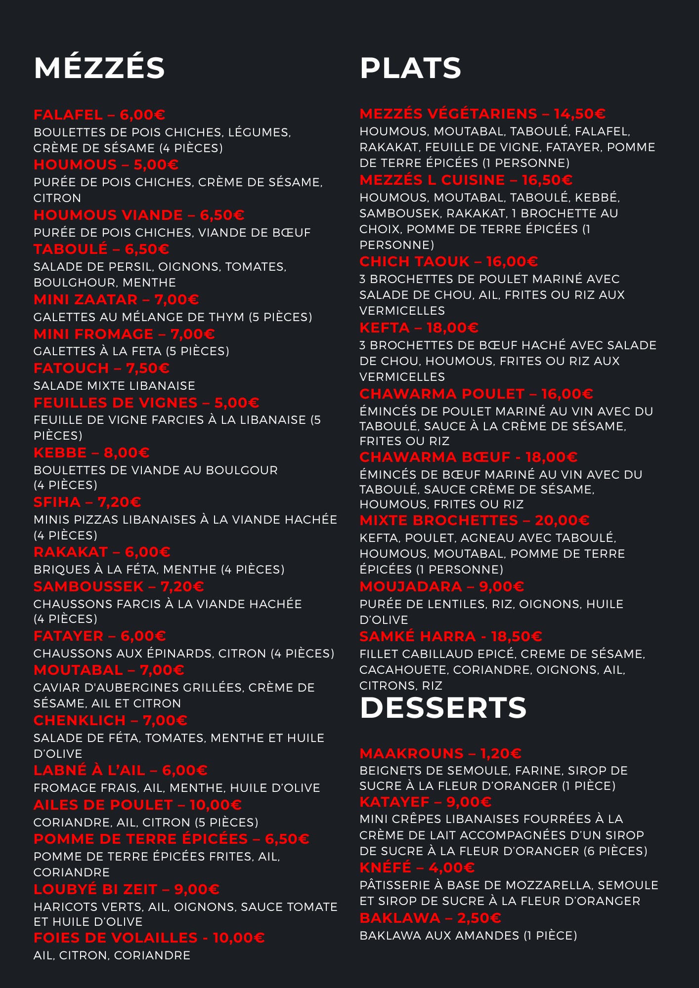 L CUISINE - TRAITEUR LIBANAIS  (2)