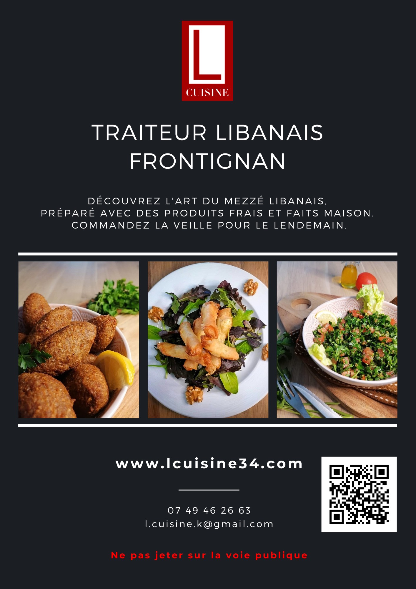 L CUISINE - TRAITEUR LIBANAIS