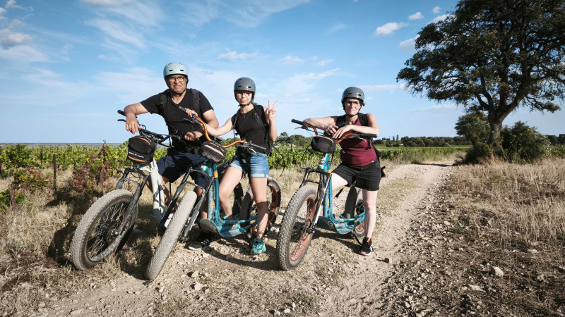 Balade en trott tout terrain dans les Vignes Balade en trott tout terrain dans les Vignes