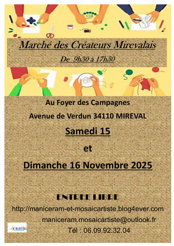 MARCHÉ DES CRÉATEURS MIREVALAIS