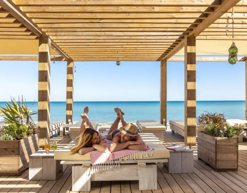 Un après-midi farniente au Tam Tam beach